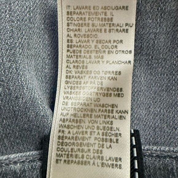 7 For All Mankind Jeans Stretch Tek Slimmy In Ampersand Grey Men’s Size 30 - Picture 14 of 15